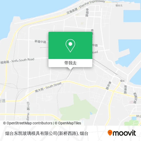 烟台东凯玻璃模具有限公司(新桥西路)地图