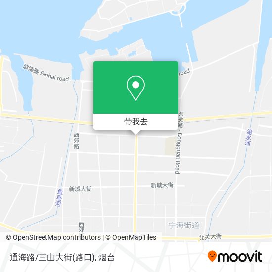 通海路/三山大街(路口)地图