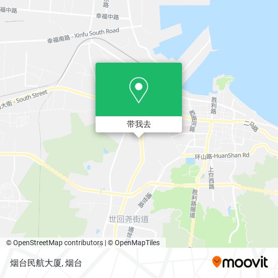 烟台民航大厦地图