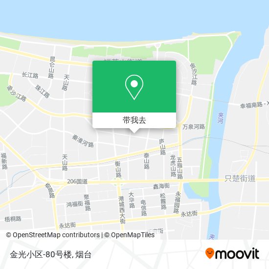 金光小区-80号楼地图