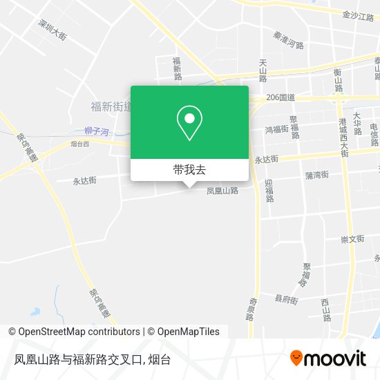 凤凰山路与福新路交叉口地图