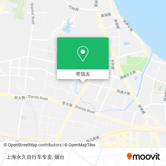 上海永久自行车专卖地图