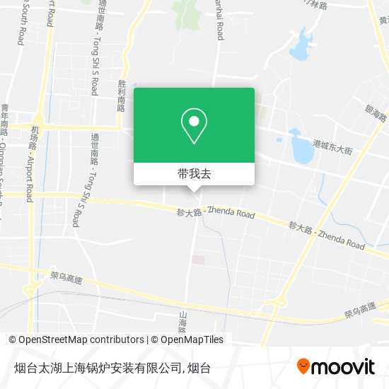 烟台太湖上海锅炉安装有限公司地图