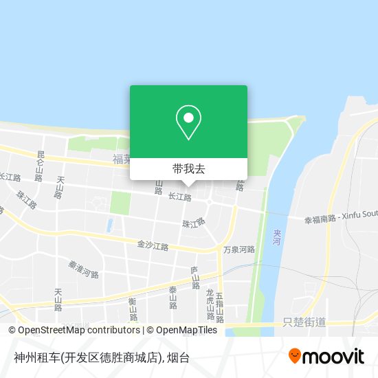 神州租车(开发区德胜商城店)地图
