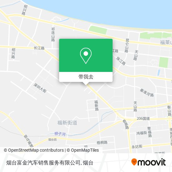 烟台富金汽车销售服务有限公司地图