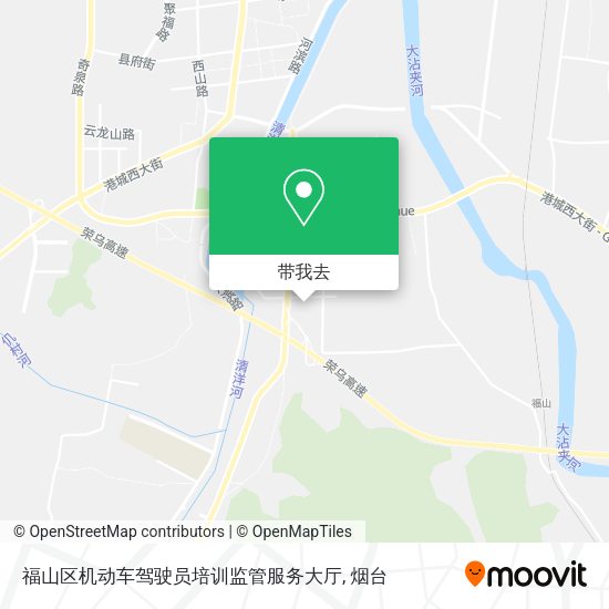 福山区机动车驾驶员培训监管服务大厅地图