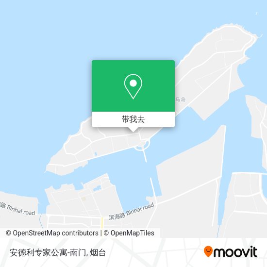 安德利专家公寓-南门地图