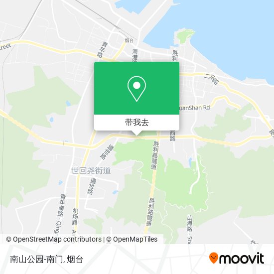 南山公园-南门地图