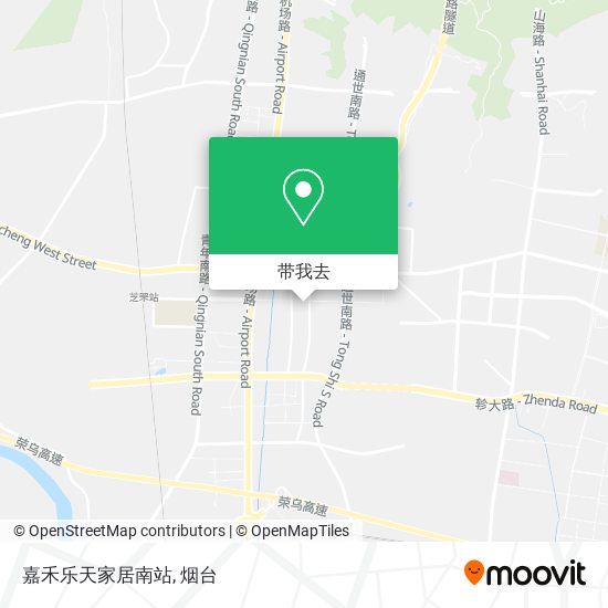 嘉禾乐天家居南站地图