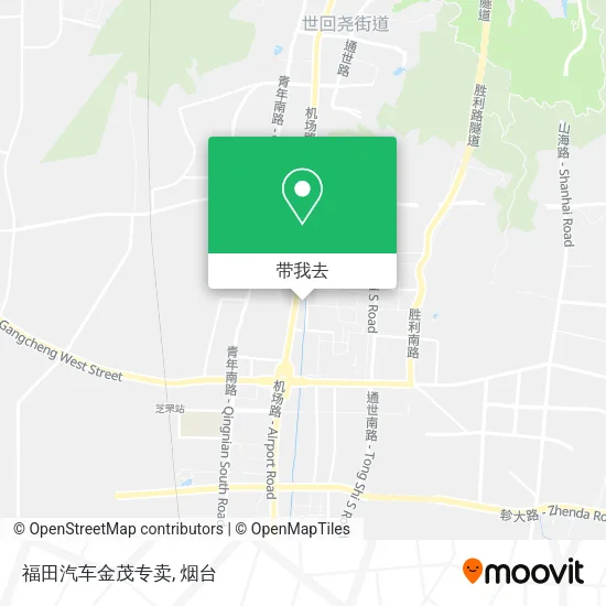 福田汽车金茂专卖地图