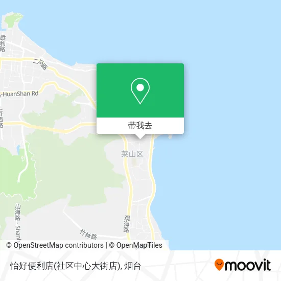 怡好便利店(社区中心大街店)地图