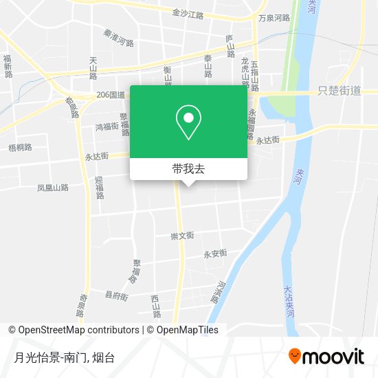 月光怡景-南门地图