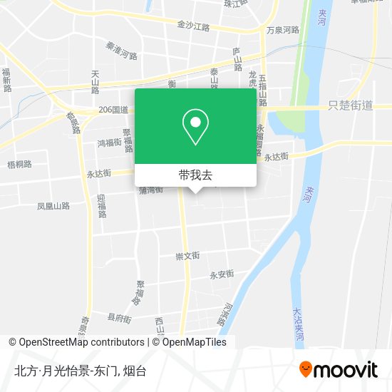 北方·月光怡景-东门地图