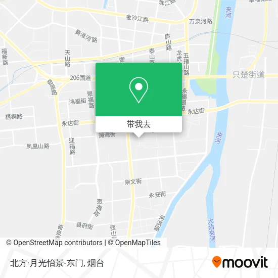 北方·月光怡景-东门地图
