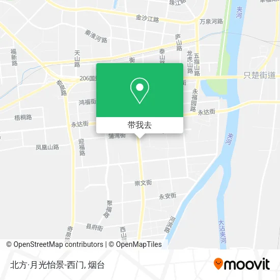 北方·月光怡景-西门地图