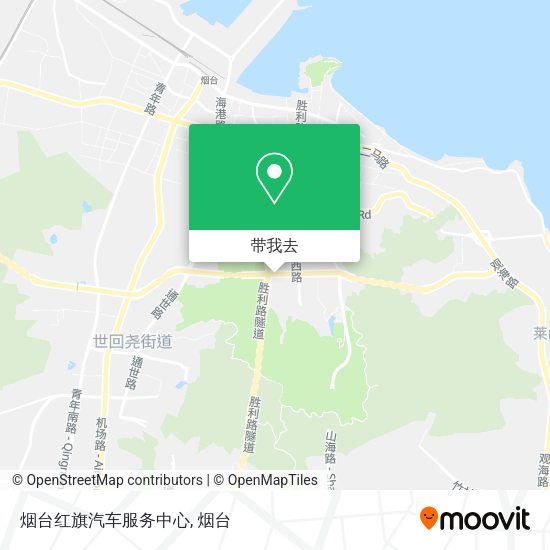 烟台红旗汽车服务中心地图