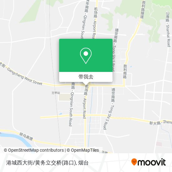 港城西大街/黄务立交桥(路口)地图