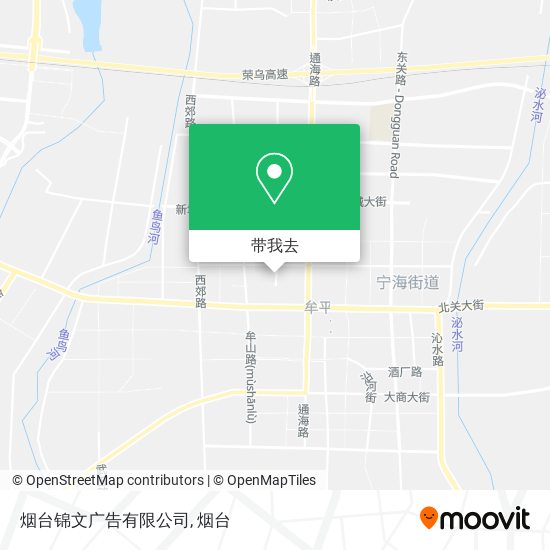 烟台锦文广告有限公司地图