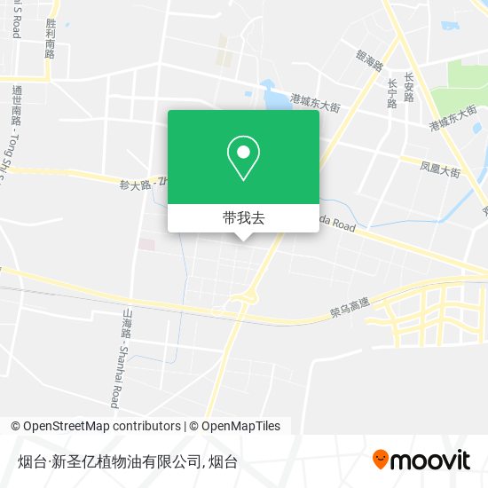 烟台·新圣亿植物油有限公司地图