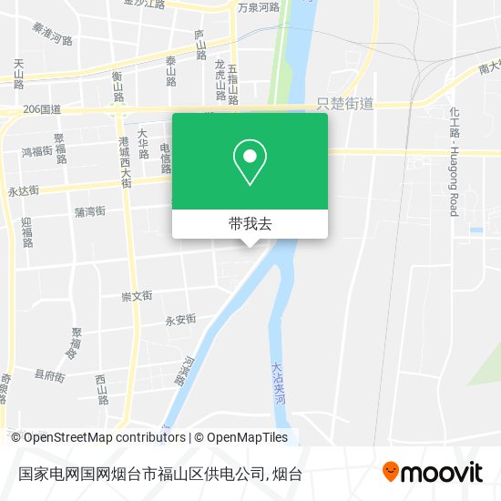 国家电网国网烟台市福山区供电公司地图