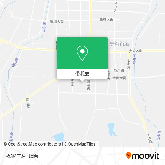 祝家庄村地图