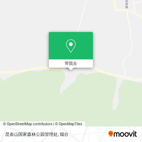 昆嵛山国家森林公园管理处地图