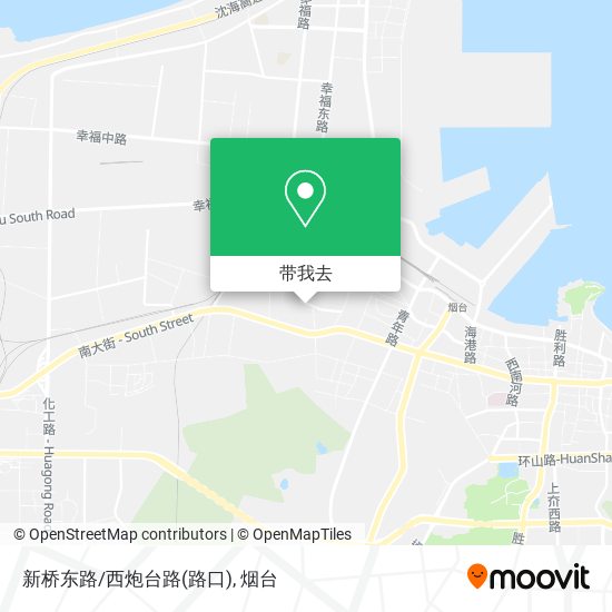 新桥东路/西炮台路(路口)地图