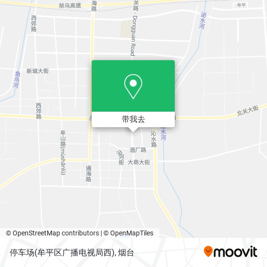 停车场(牟平区广播电视局西)地图