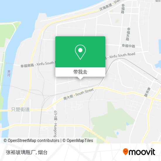 张裕玻璃瓶厂地图