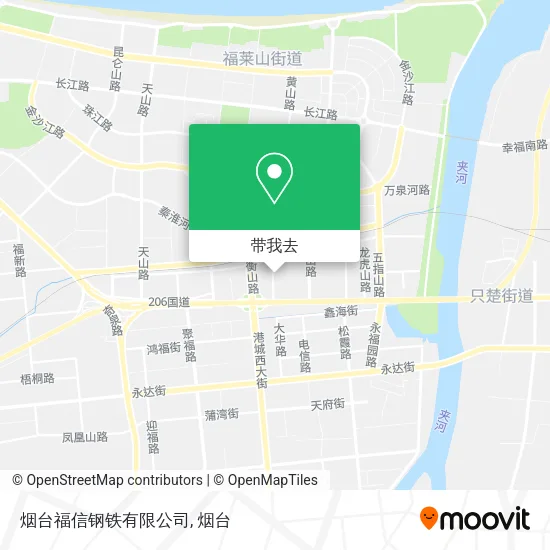 烟台福信钢铁有限公司地图