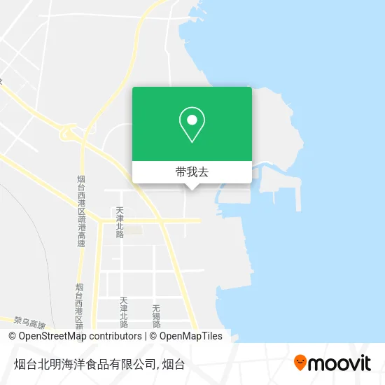 烟台北明海洋食品有限公司地图