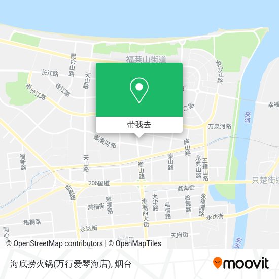 海底捞火锅(万行爱琴海店)地图