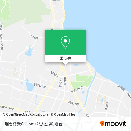 烟台橙聚CJHome私人公寓地图