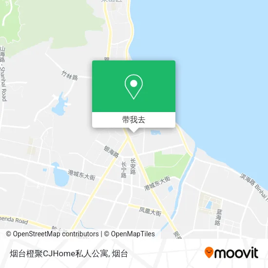 烟台橙聚CJHome私人公寓地图