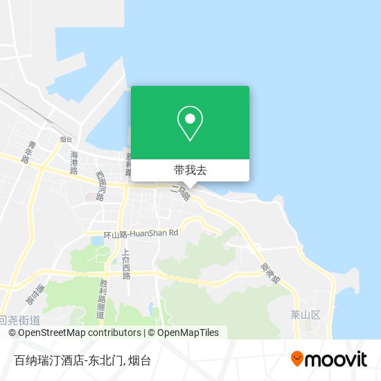 百纳瑞汀酒店-东北门地图