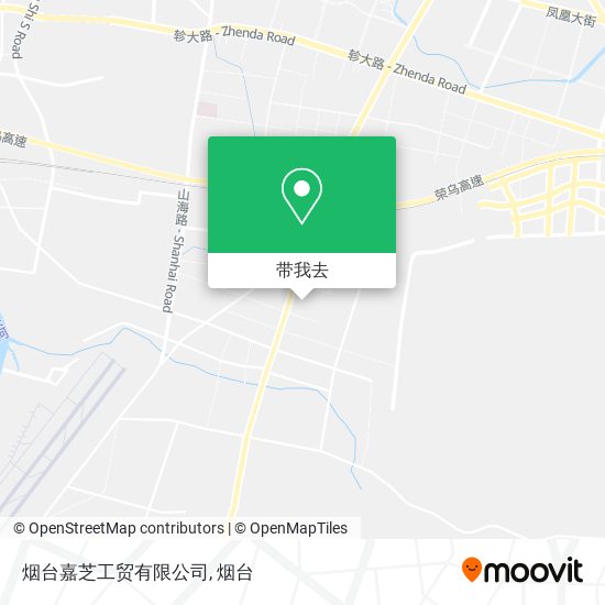 烟台嘉芝工贸有限公司地图