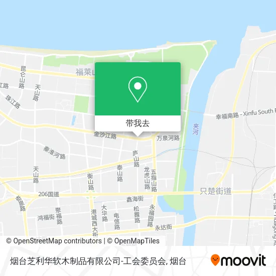 烟台芝利华软木制品有限公司-工会委员会地图