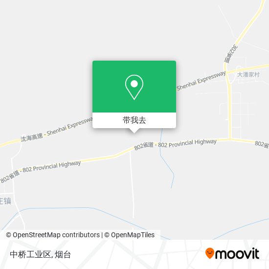 中桥工业区地图