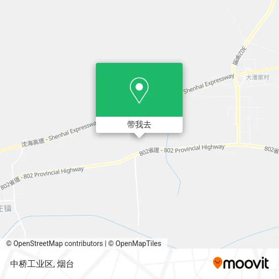 中桥工业区地图