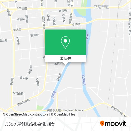 月光水岸创意婚礼会馆地图