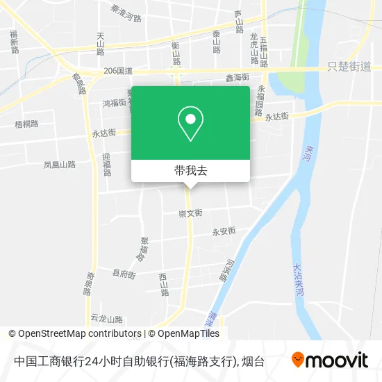 中国工商银行24小时自助银行(福海路支行)地图