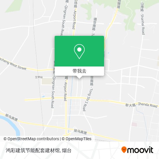 鸿彩建筑节能配套建材馆地图