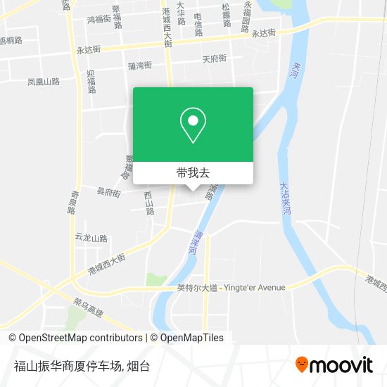 福山振华商厦停车场地图
