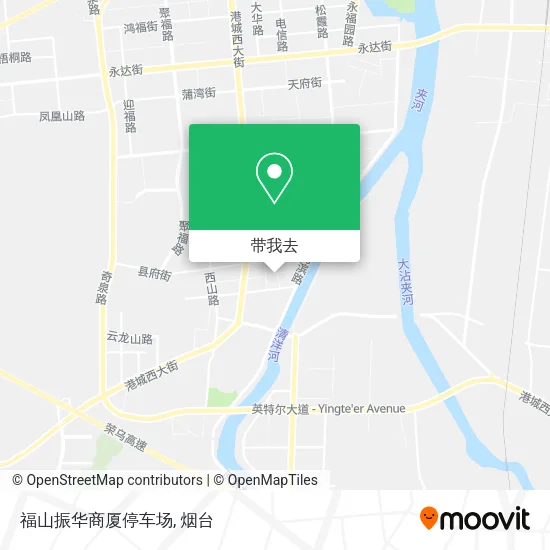 福山振华商厦停车场地图