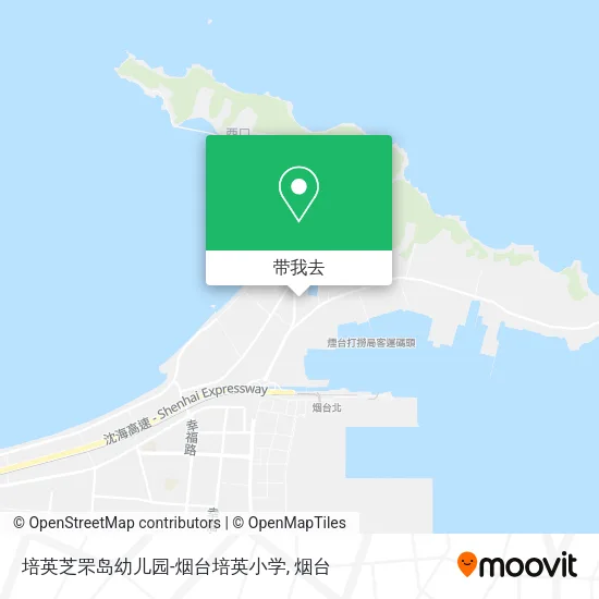 培英芝罘岛幼儿园-烟台培英小学地图
