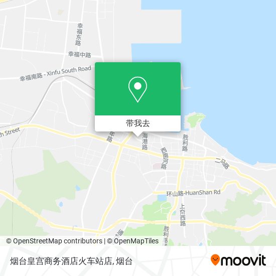 烟台皇宫商务酒店火车站店地图