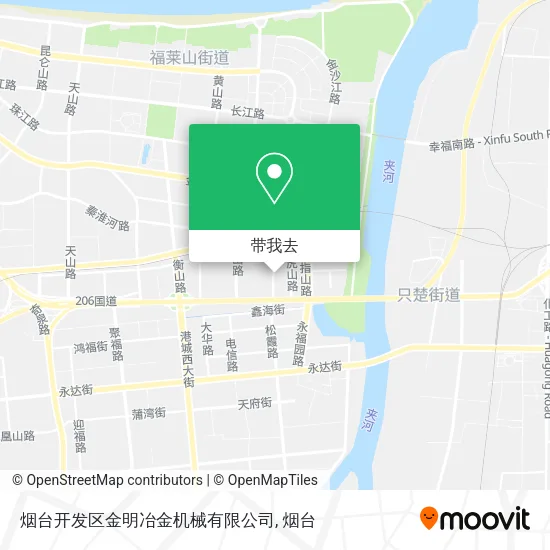 烟台开发区金明冶金机械有限公司地图