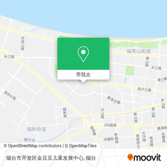 烟台市开发区金豆豆儿童发展中心地图