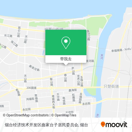 烟台经济技术开发区曲家台子居民委员会地图