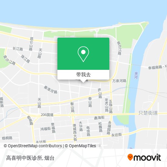 高喜明中医诊所地图
